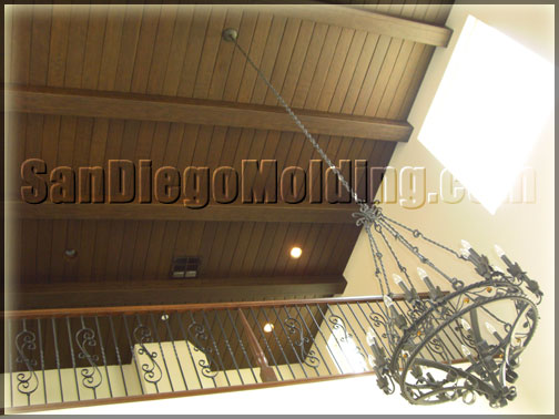 faux wood beams